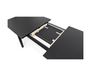 Butterfly valgomasis stalas (Išskleidžiamas) (Juodas)